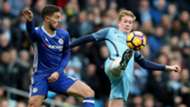 Eden Hazard Kevin De Bruyne Man City Chelsea