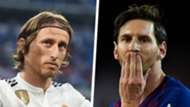 Luka Modric Lionel Messi Split