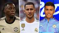 Aaron Wan-Bissaka Eden Hazard Rodri