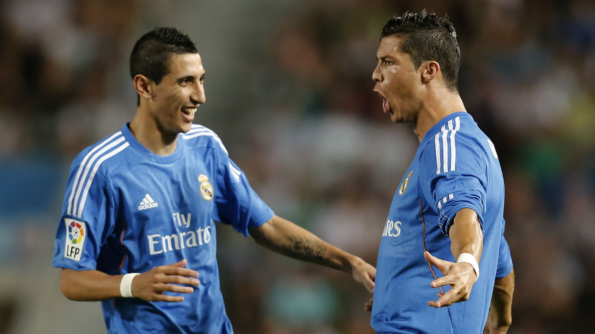 Angel Di Maria Cristiano Ronaldo Real Madrid