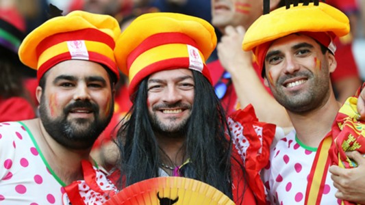 Spain fans Euro 2016