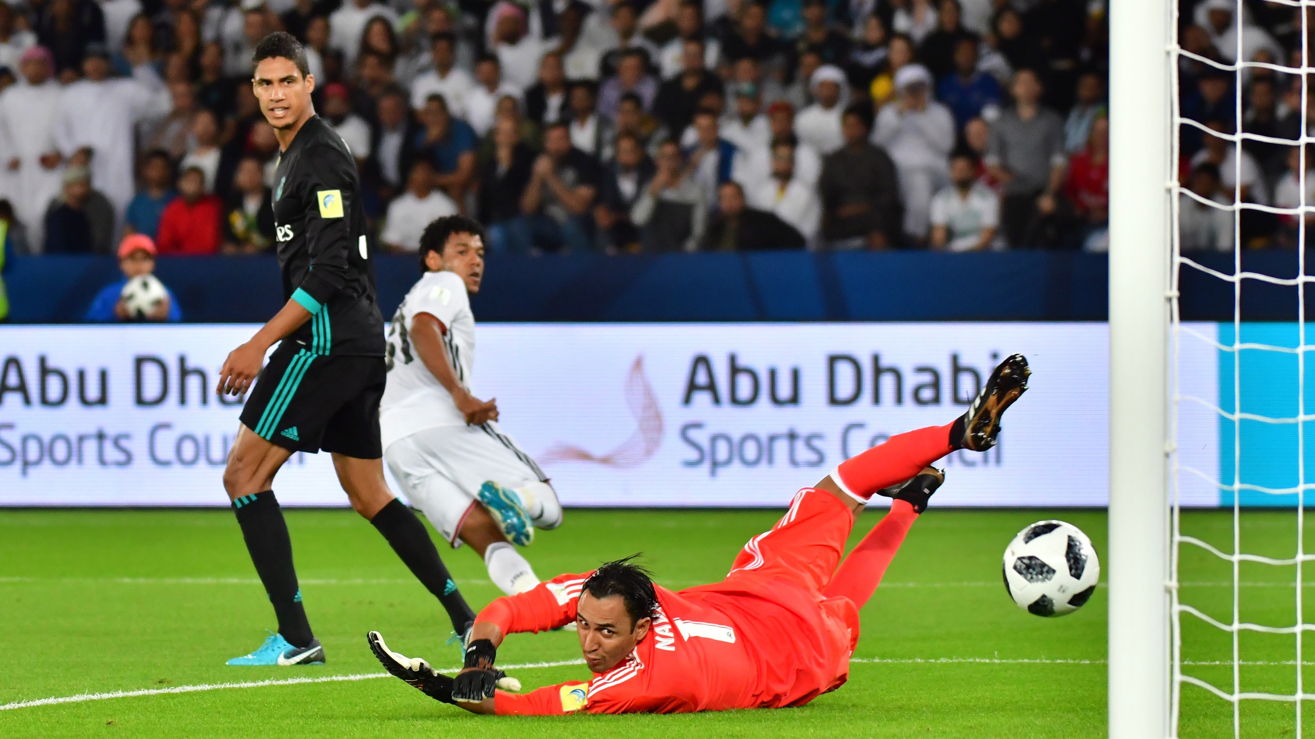 Romarinho Raphael Varane Keylor Navas Real Madrid Al Jazira Club World Cup 13122017