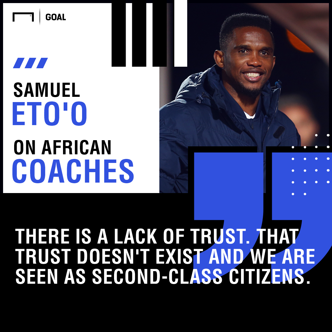 were seen as second-class citizens - samuel etoo reveals