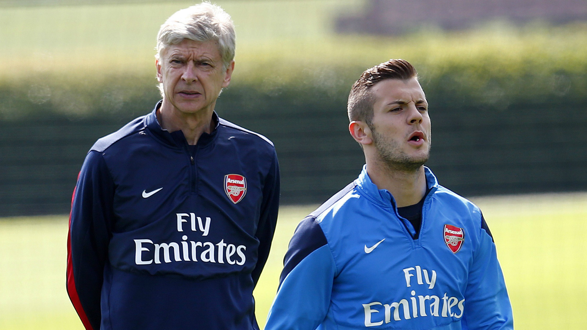 Arsene Wenger Jack Wilshere