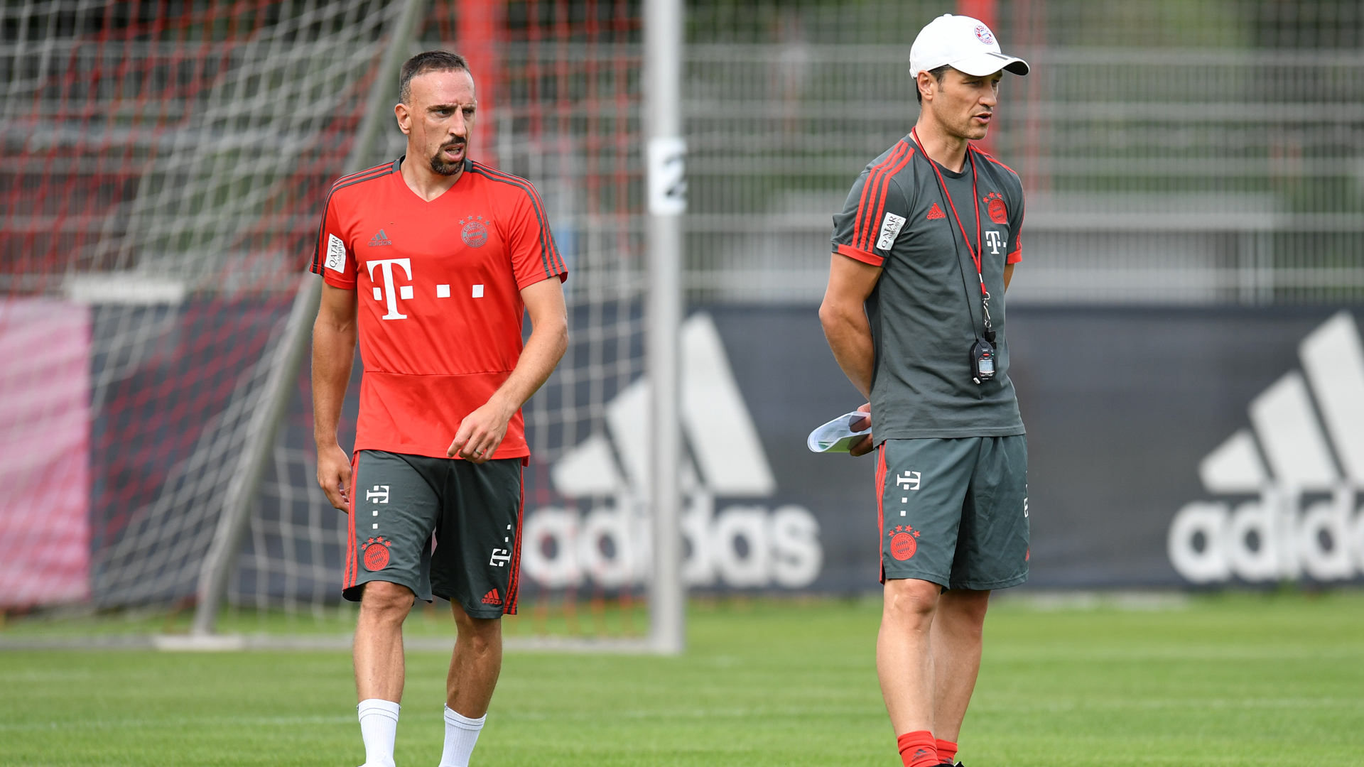  Niko Kovac Franck Ribery Bayern Munich 04072018 