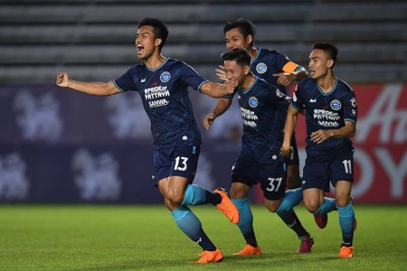 ผลการค้นหารูปภาพสำหรับ พัทยาปิดหนองปรือกัดฉลาม 1-0