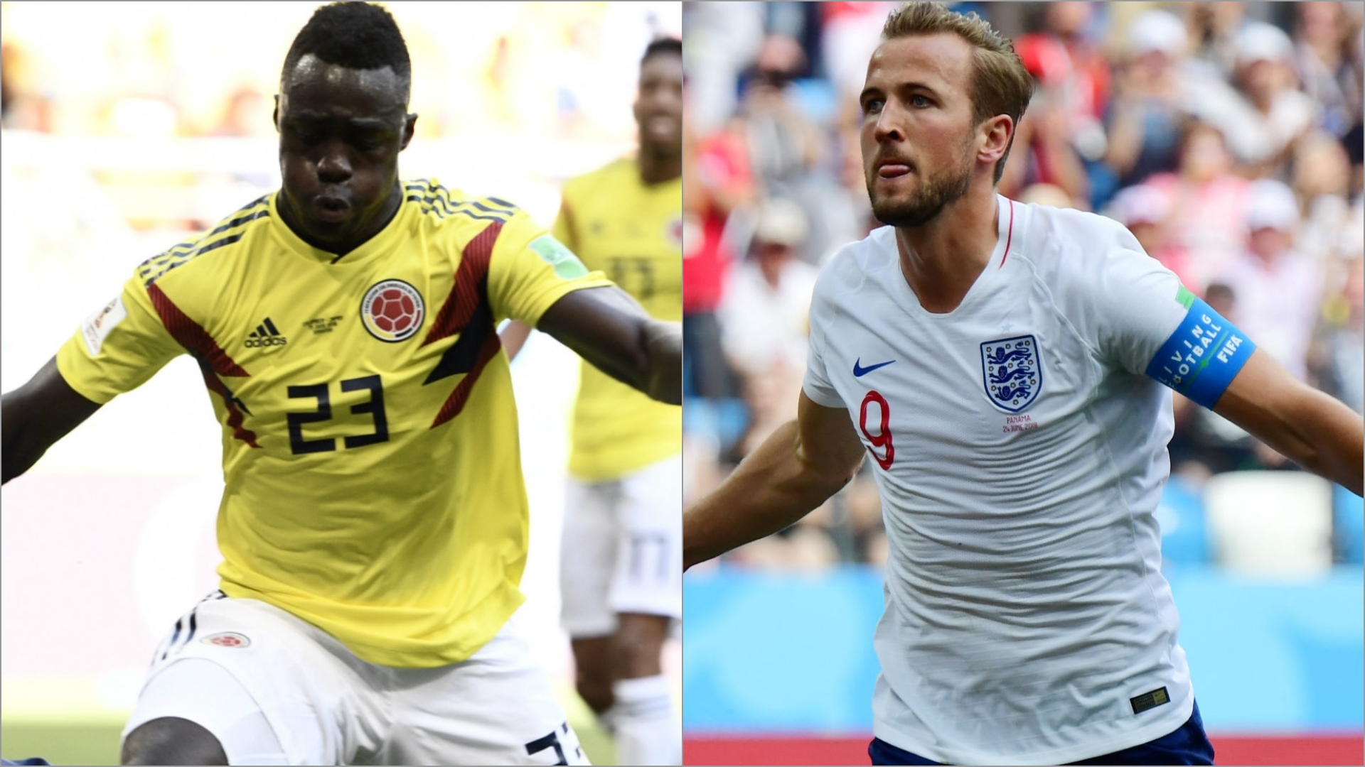 Inglaterra eliminó a Colombia mediante los penales