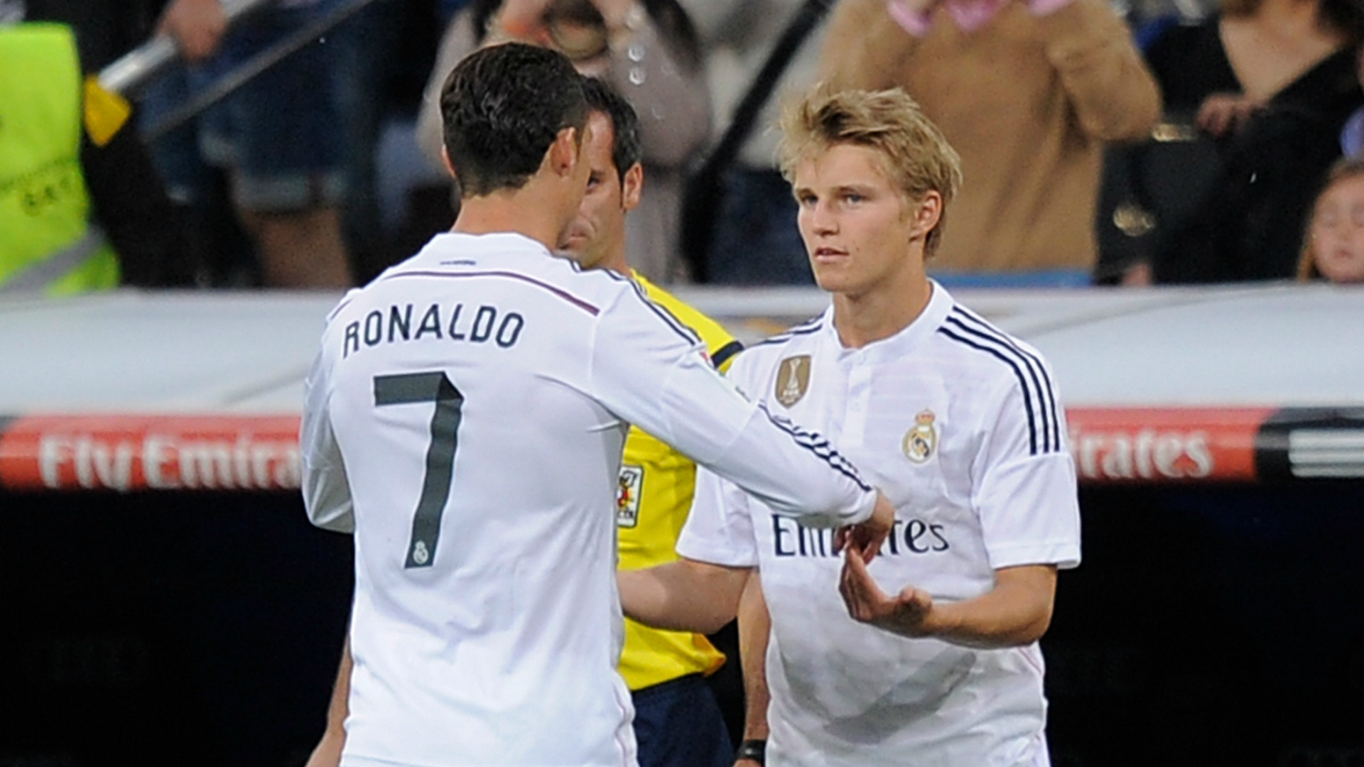 2015 Real Madrid Getafe Cristiano Ronaldo Martin Odegaard