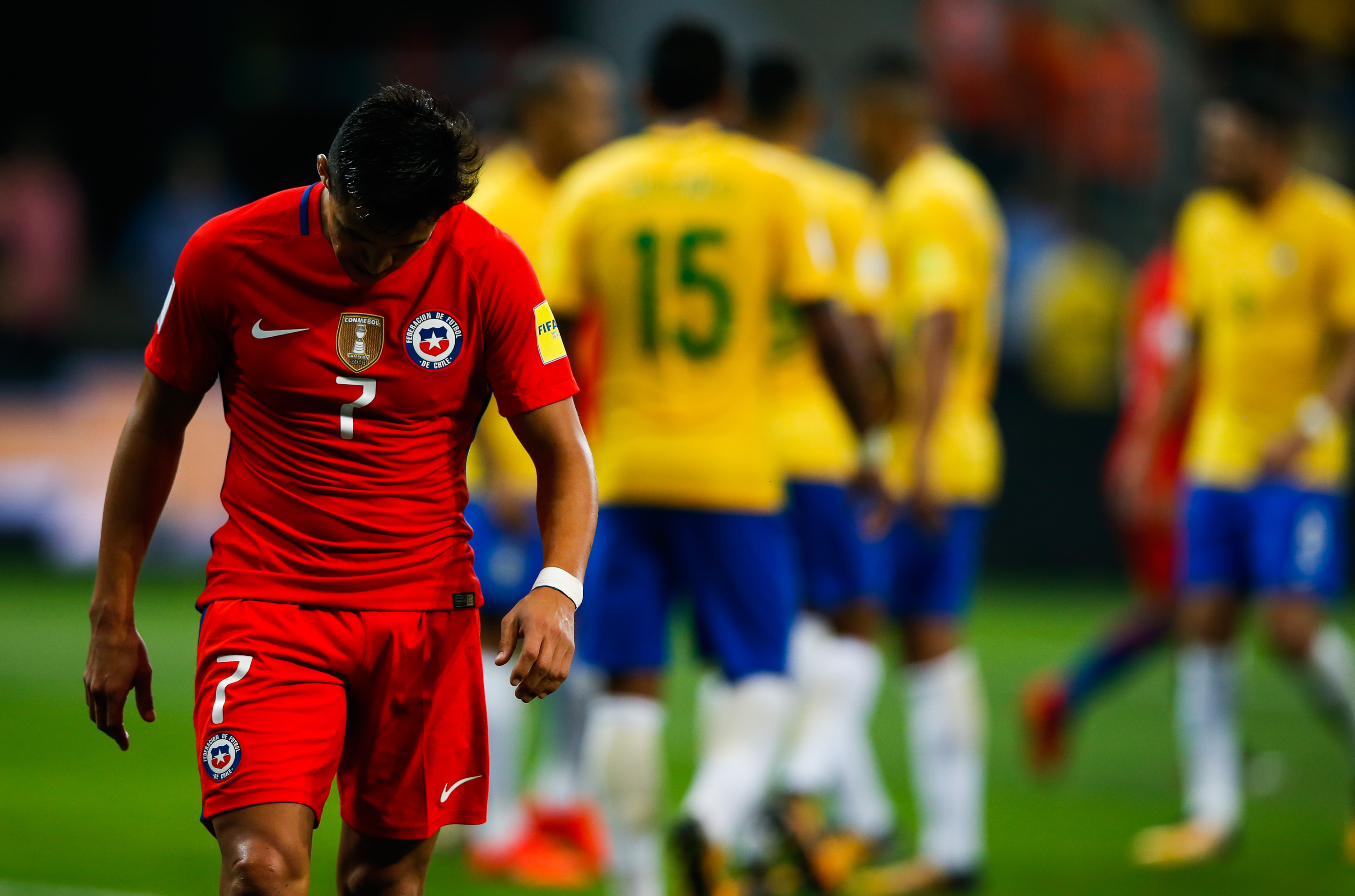 Alexis Sanchez VS Brazil