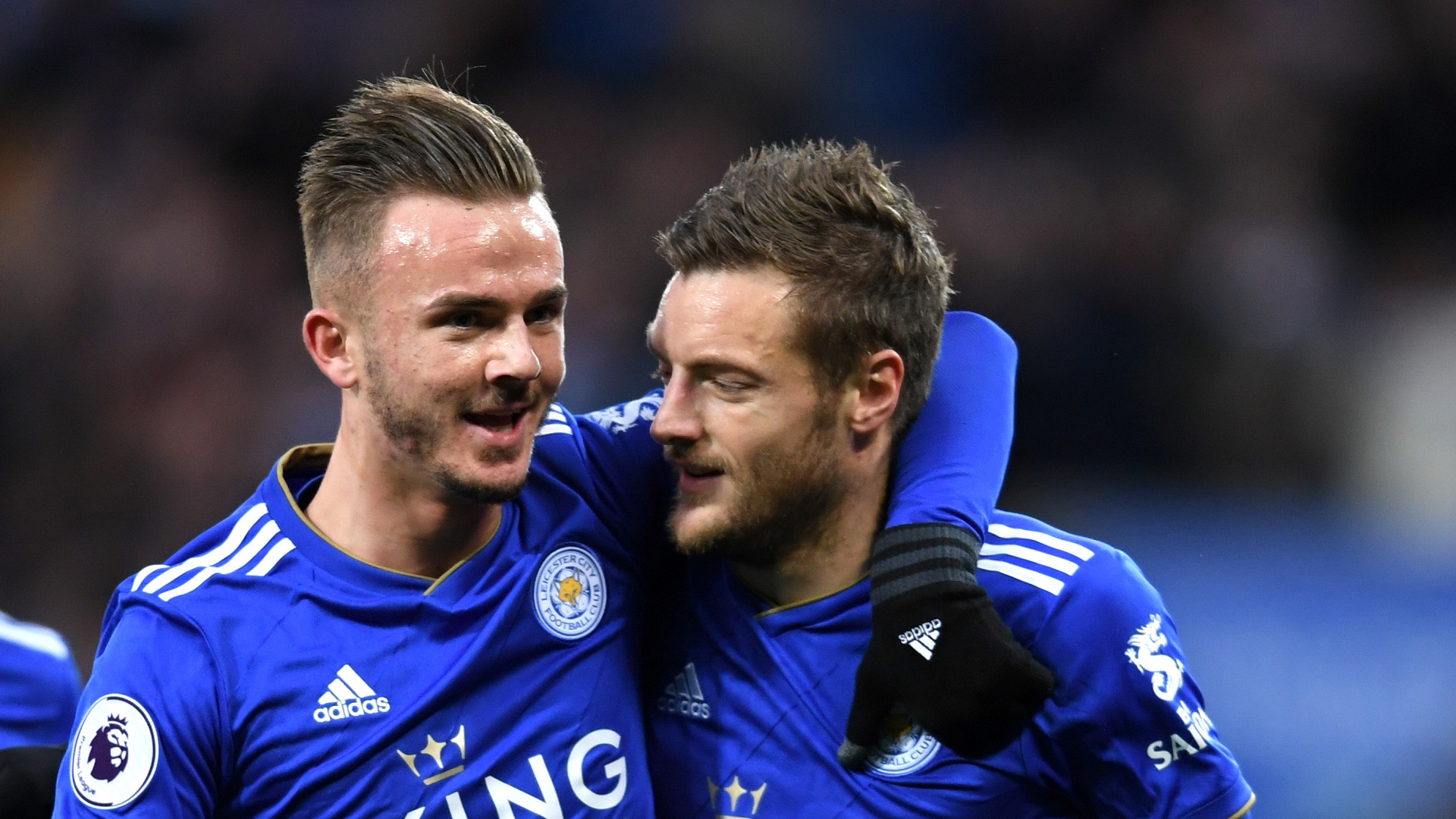 James Maddison Jamie Vardy Leicester City 01122018