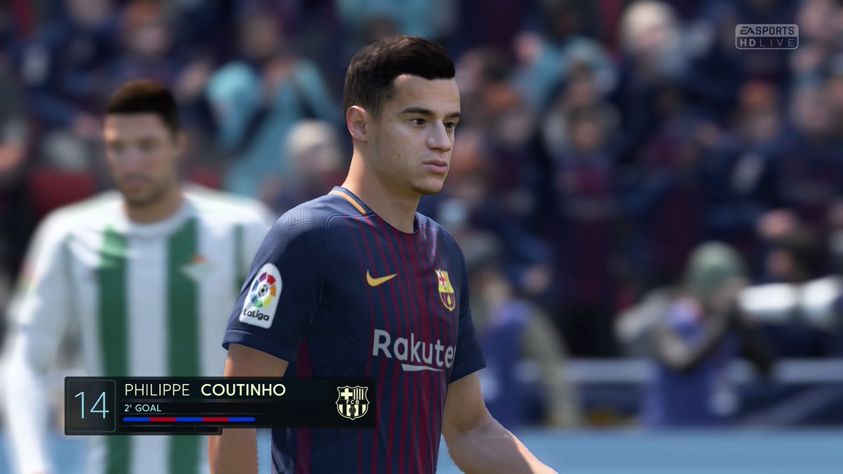 FIFA 18 Coutinho Barcelona