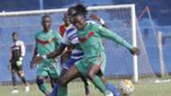 AFC Leopards striker Allan Kateregga v Zoo Kericho.