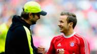 Jurgen Klopp Mario Gotze Dortmund Bayern