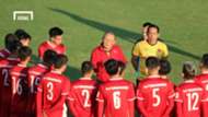 Tuyển Việt Nam tập luyện chuẩn bị AFF Cup 2018