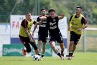 Nicolás Castillo Igor Lichnovsky Chile training 270518