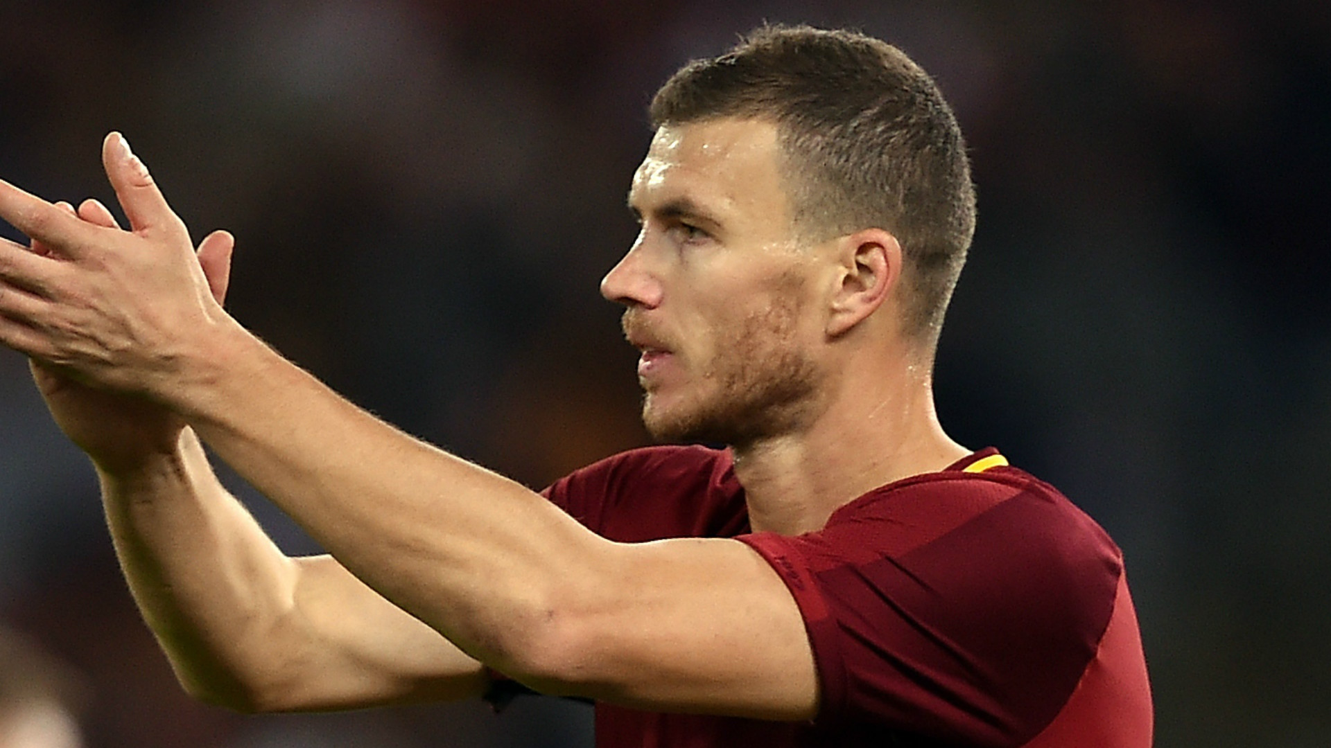 Edin Dzeko Roma