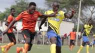 SAMMY MUKWANA of Re-Union v EZEKIEL OKARE of Sofapaka.