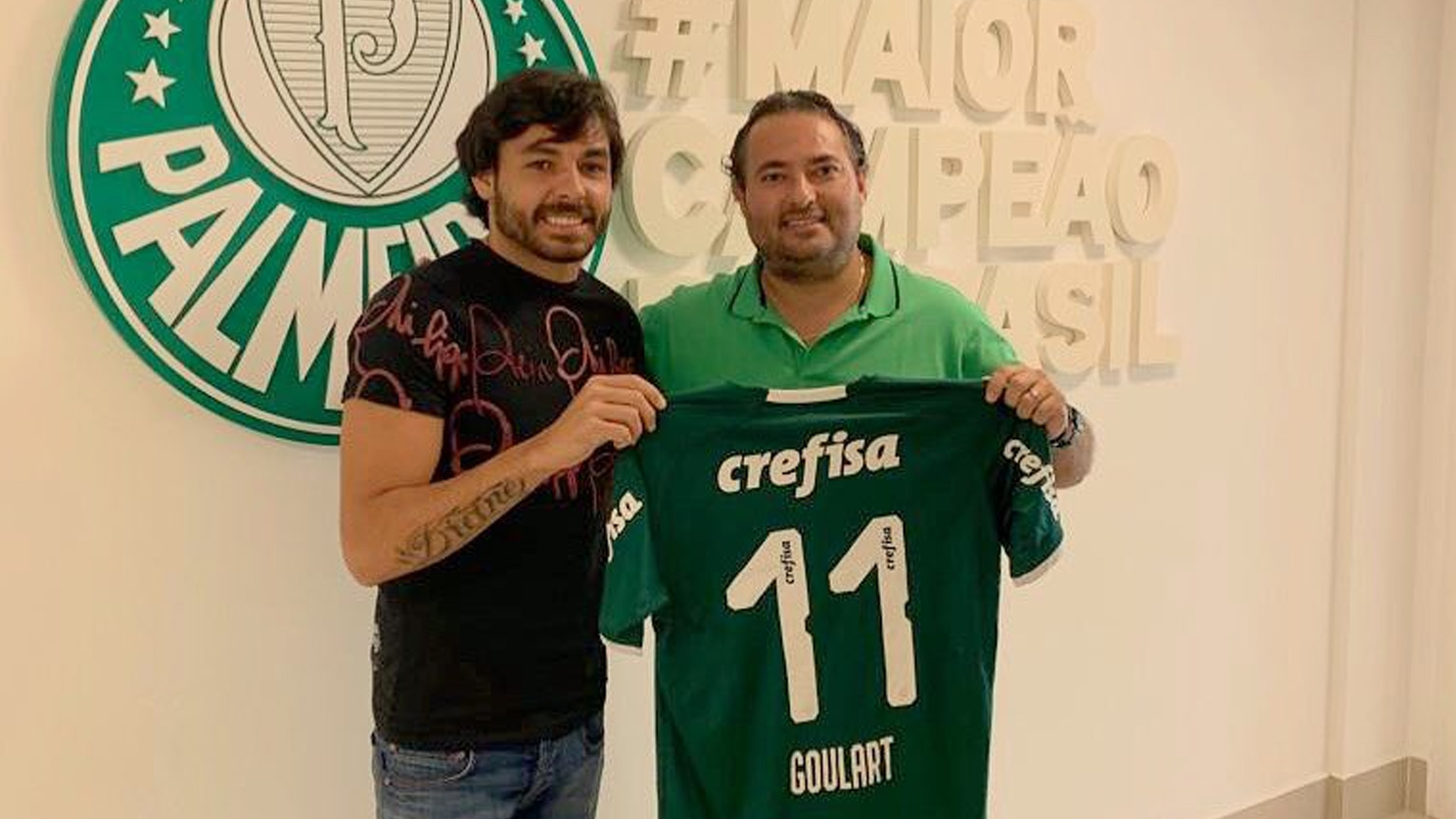 Ricardo Goulart Palmeiras anúncio 15 01 19