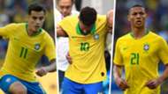 Coutinho Neymar Richarlison Brazil