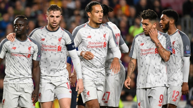 Virgil van Dijk Roberto Firmino Sadio Mane Jordan Henderson Liverpool Barcelona Champions League 2019