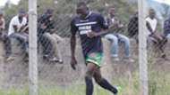 CHRIS MASINZA of Vihiga United v Wazito.