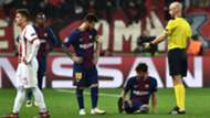 Sergi Roberto Olympiacos Barcelona UEFA Champions League 10312017