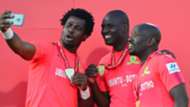 Razak Brimah, Denis Onyango & Kennedy Mweene, Mamelodi Sundowns, May 2018