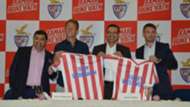 Teddy Sheringham Sanjiv Goenka Ashley Westwood Atletico de Kolkata ISL 4