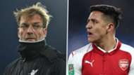 Jurgen Klopp Alexis Sanchez