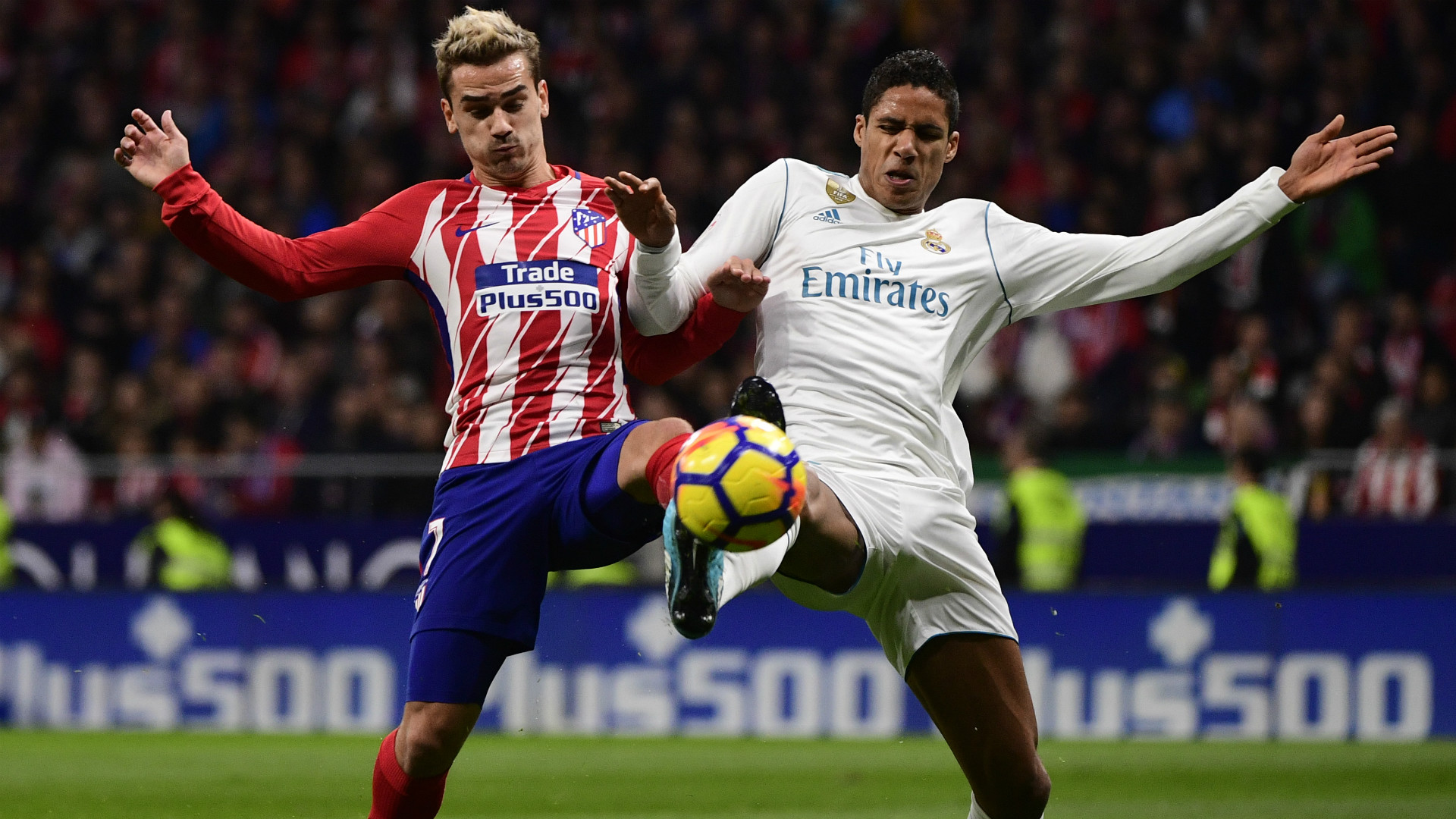 Griezmann Varane Atletico Madrid Real Madrid LaLiga