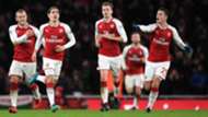 Arsenal celebrating 03012018
