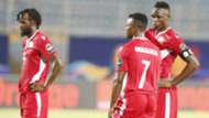 Johanna Omollo Ayub Timbe and Victor Wanyama of Kenya and Harambee Stars.