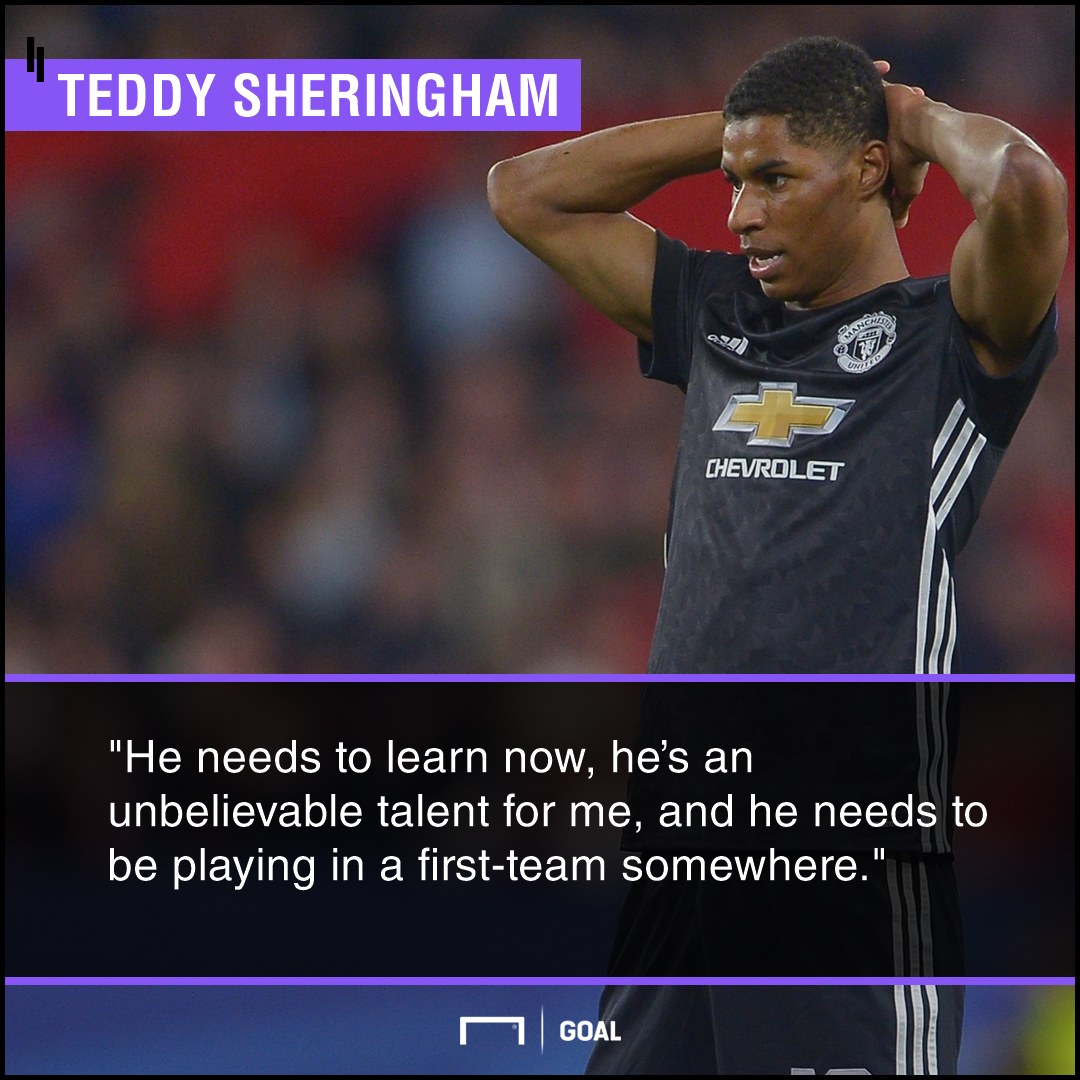 Rashford urged to quit Man Utd by treble winner Sheringham Rashford urged to quit Man Utd by treble winner Sheringham