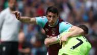 Jonathan Calleri James Milner West Ham Liverpool