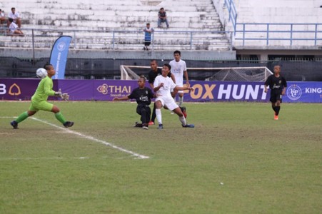 Image result for มุขมนตรี ปลดล็อคอัดบุรีราษฏ์ 3-0 ลุ้นเข้ารอบ “คิง เพาเวอร์ คัพ” โซนอีสาน