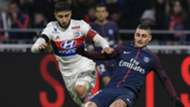 Nabil Fekir Marco Verratti Lyon PSG Ligue 1 21012018