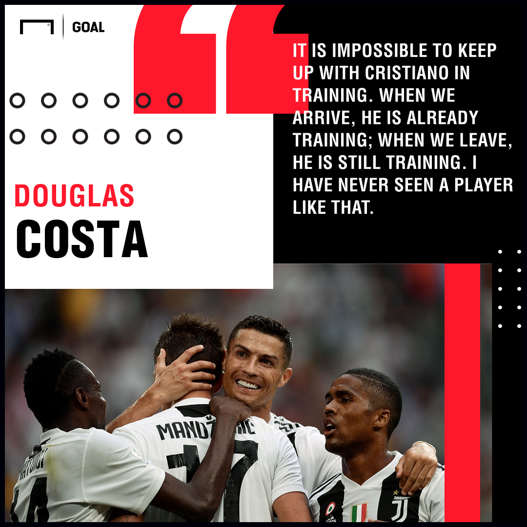 Cristiano Ronaldo Costa Douglas Juventus