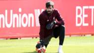 Alisson, Liverpool training