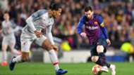 Messi Van Dijk FC Barcelona vs. FC Liverpool Champions League 01052019