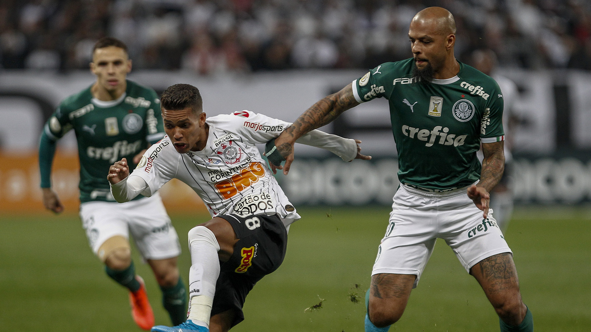 Pedrinho vê resultado justo no empate entre Corinthians e Palmeiras