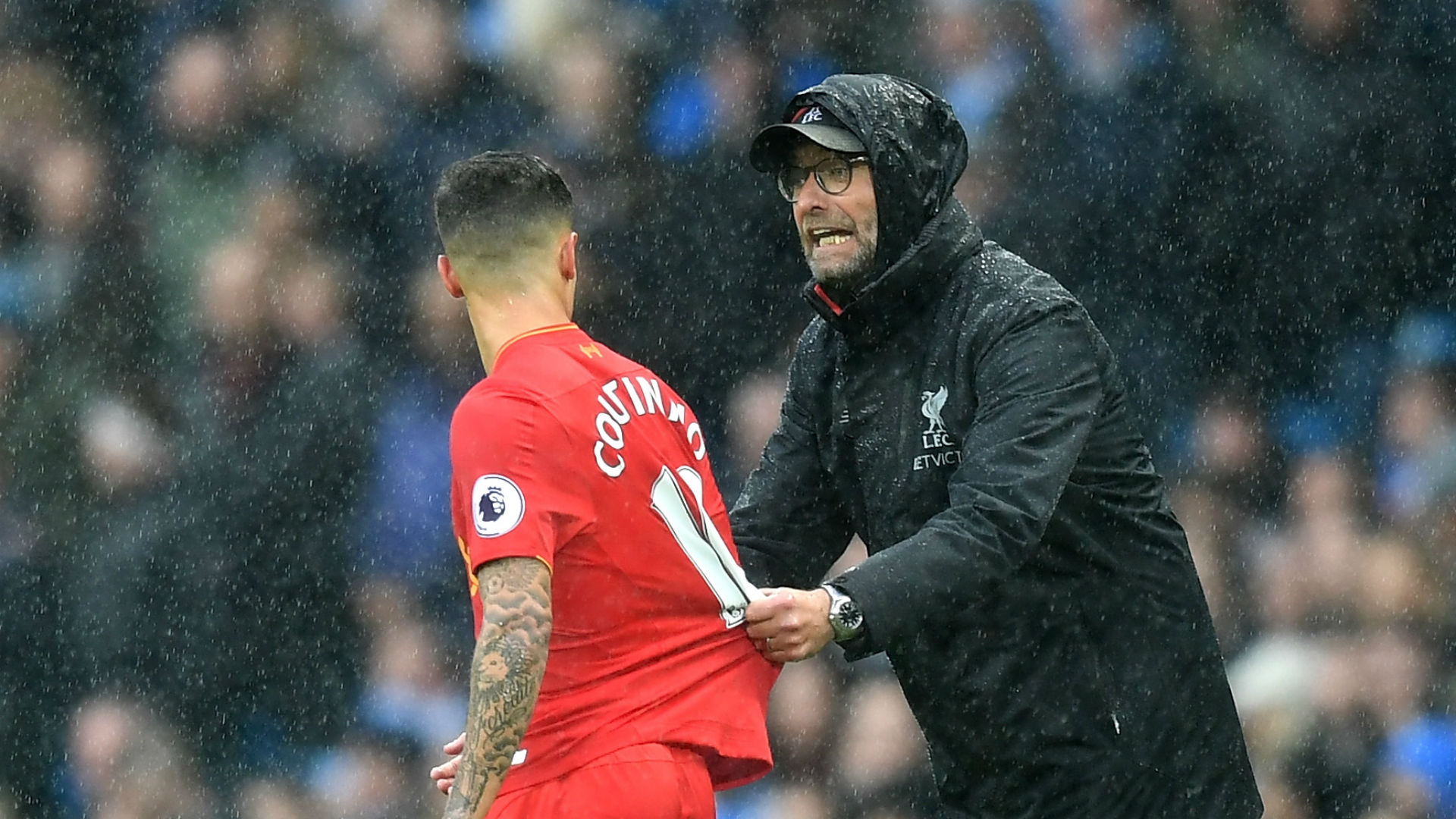 Philippe Coutinho Jurgen Klopp Liverpool