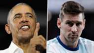 Barack Obama Lionel Messi