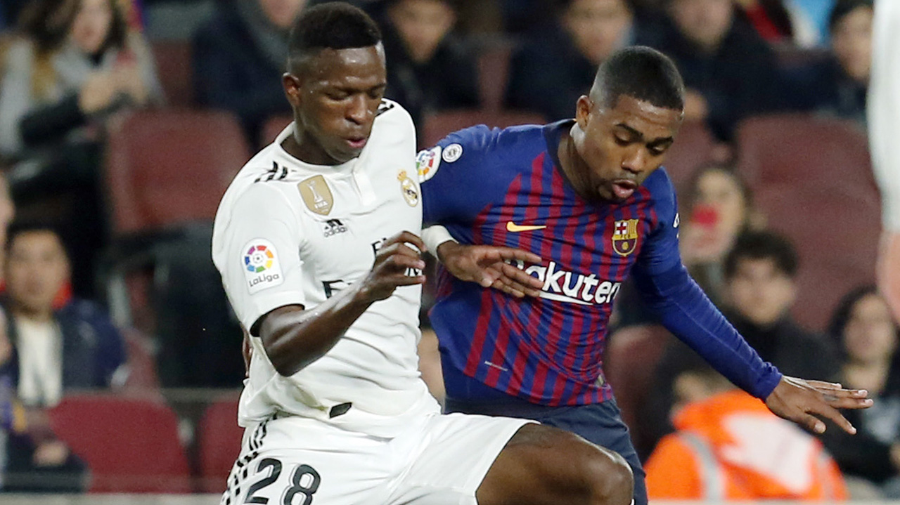 Vinicius Junior Malcom Barcelona Real Madrid Copa del Rey 06022019