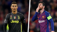 Lionel Messi Cristiano Ronaldo Barcelona Juventus Champions League 2018-19