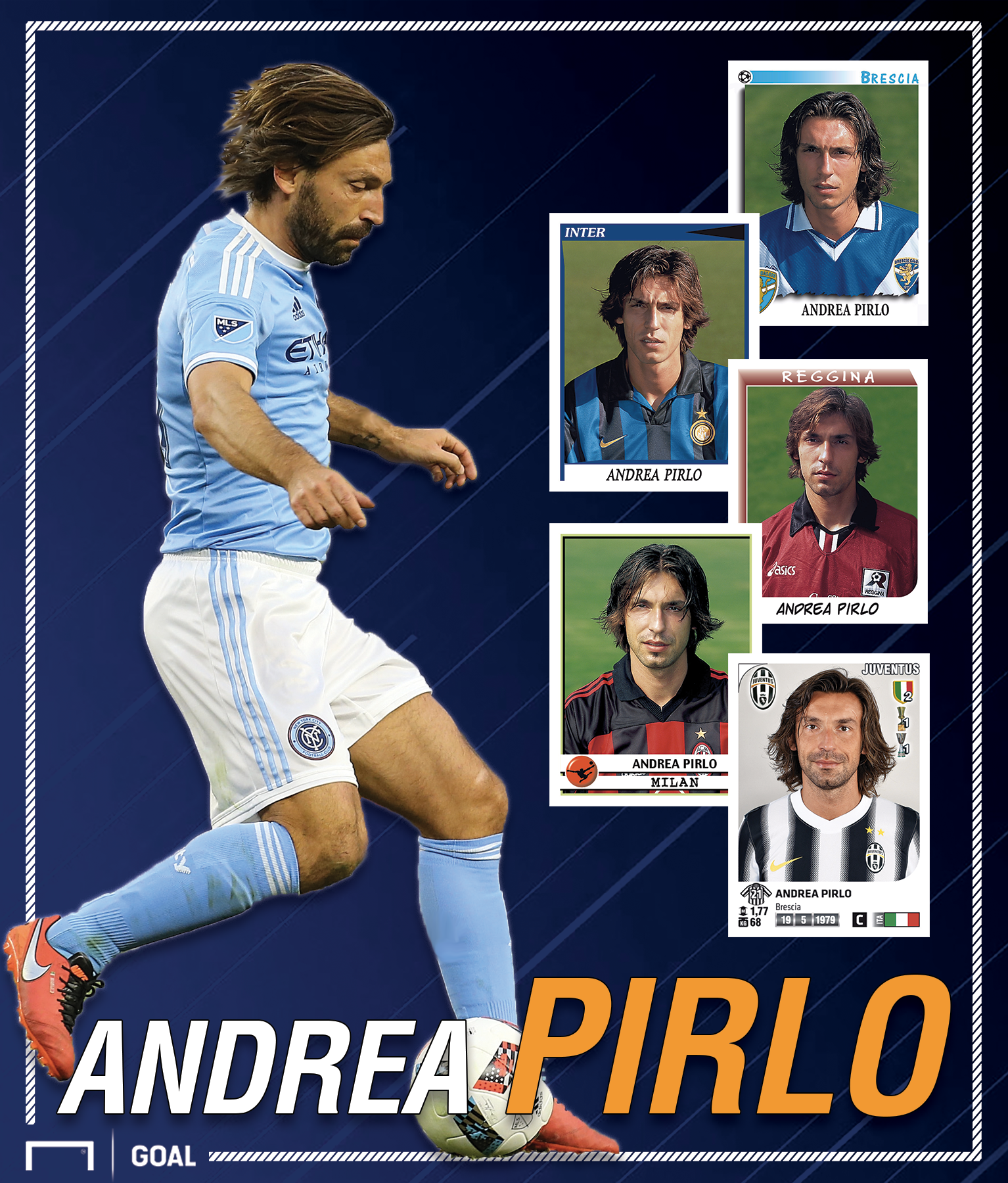 Grazie Andrea Pirlo Seniman Sejati Sepakbola Goalcom Grazie Andrea Pirlo Seniman Sejati Sepakbola Goalcom
