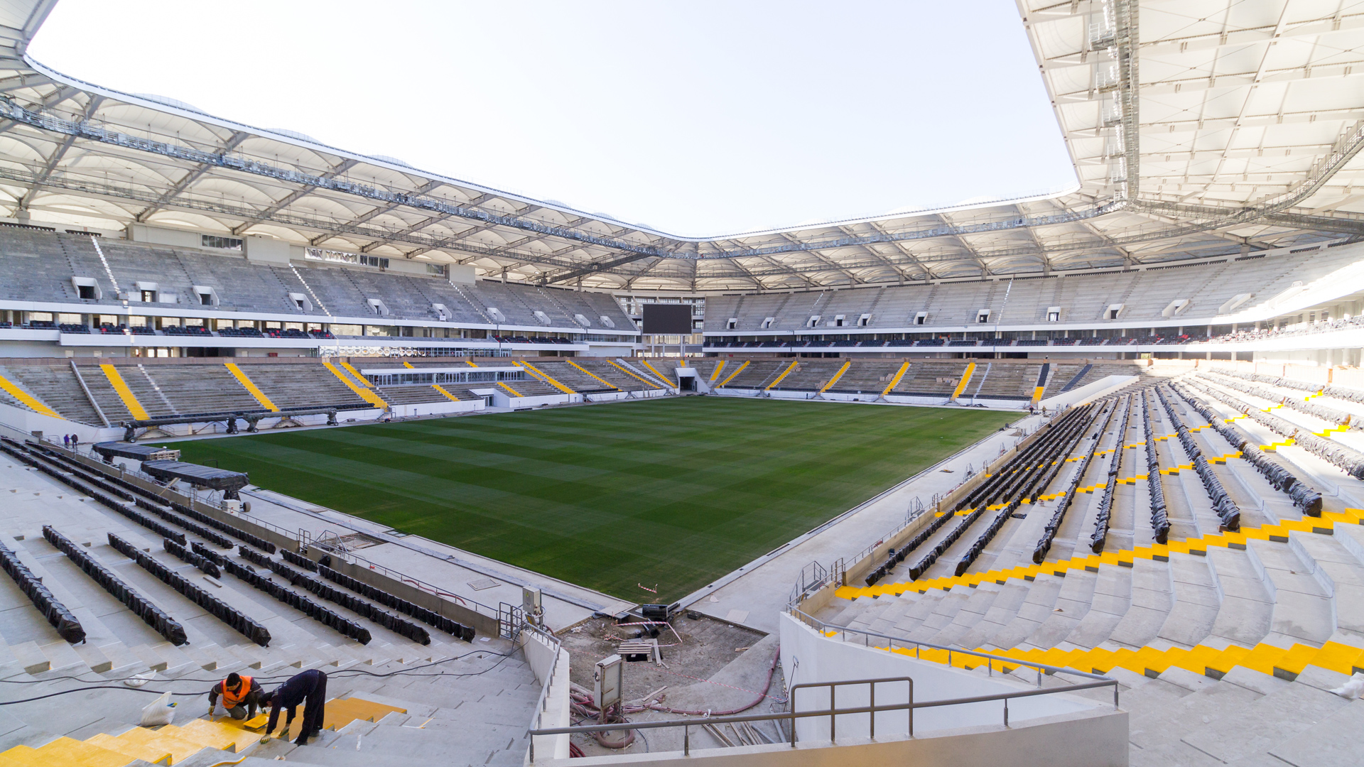 Russland Stadion TribГјne AuГџerhalb Russland Stadion TribГјne AuГџerhalb