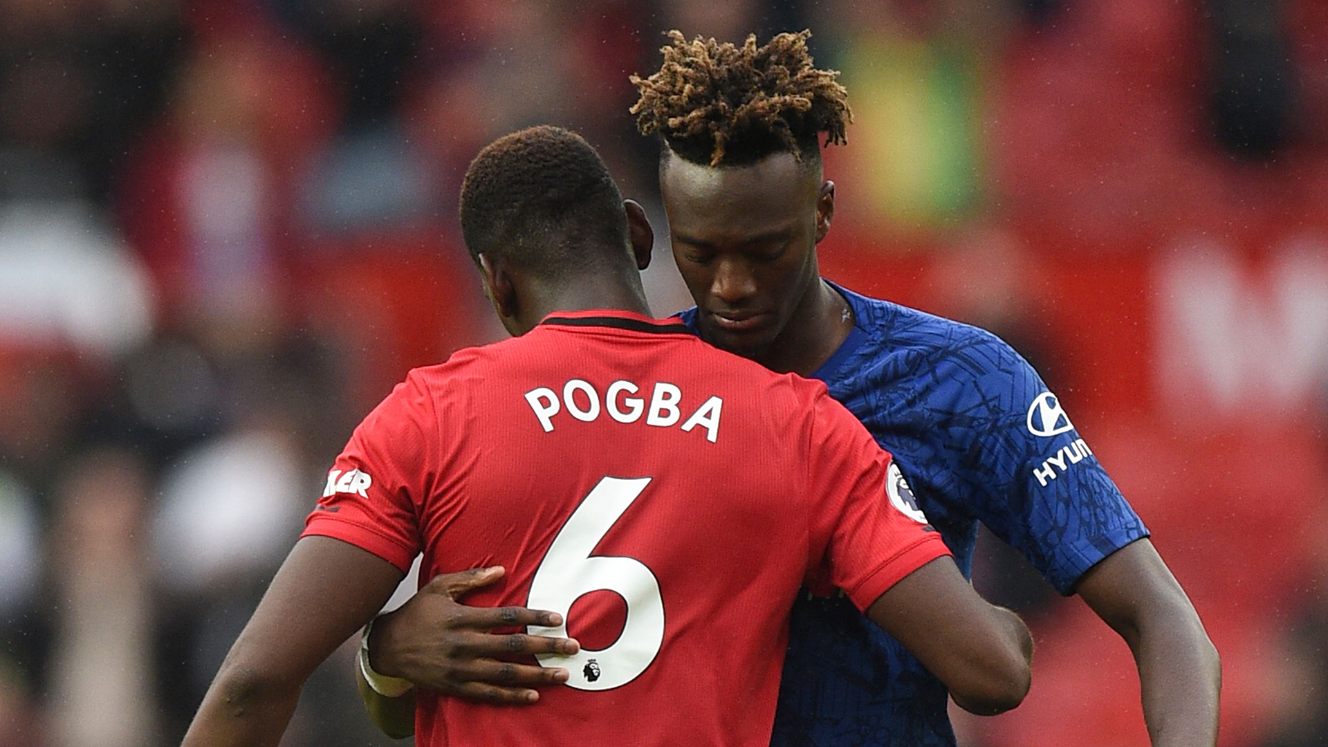 Paul Pogba Tammy Abraham Man Utd Chelsea