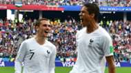 Antoine Griezmann Raphael Varane France 2018
