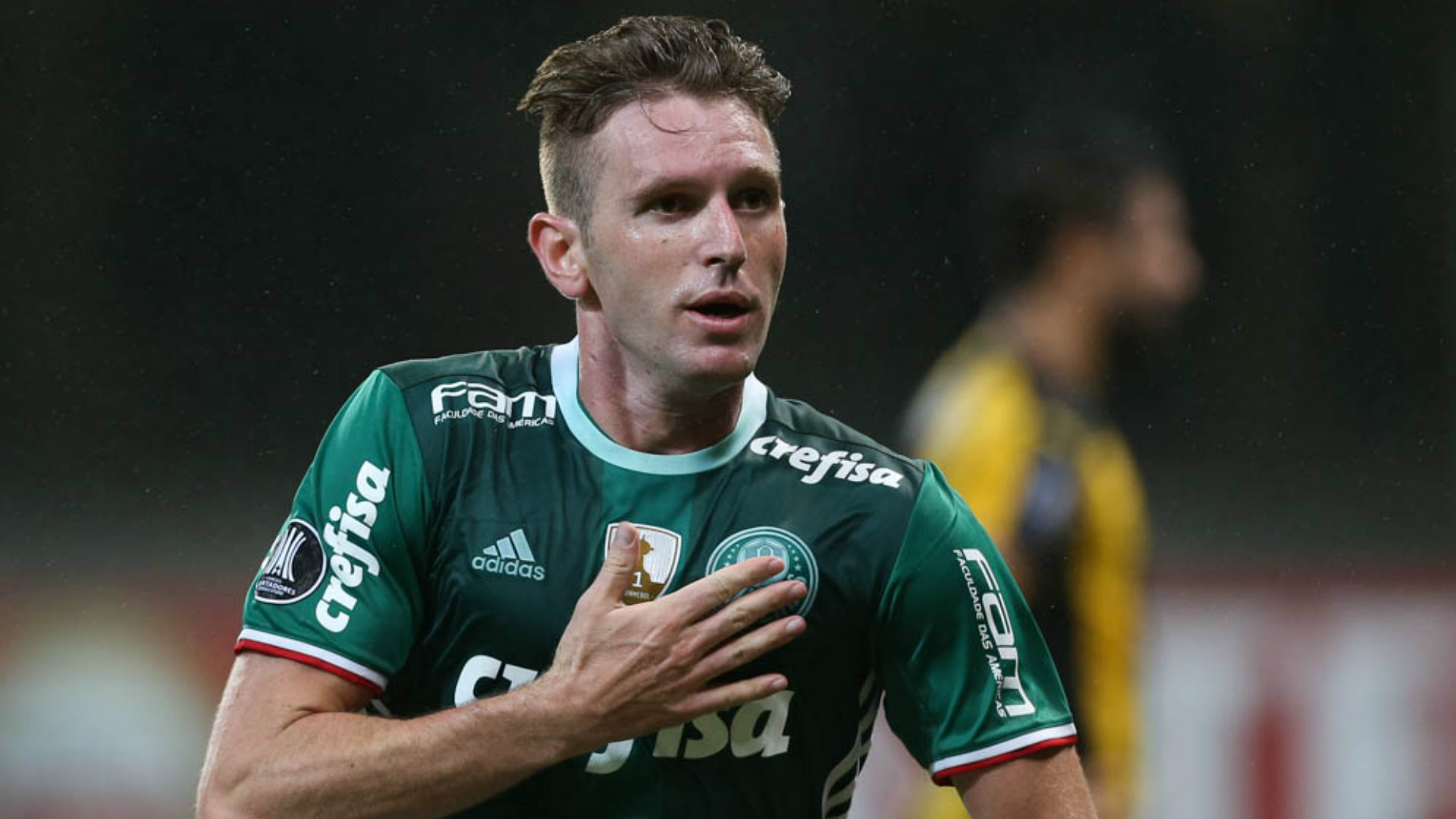 Fabiano - Palmeiras x Peñarol - 12/04/2017