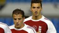 Rafael van der Vaart Zlatan Ibrahimovic Ajax